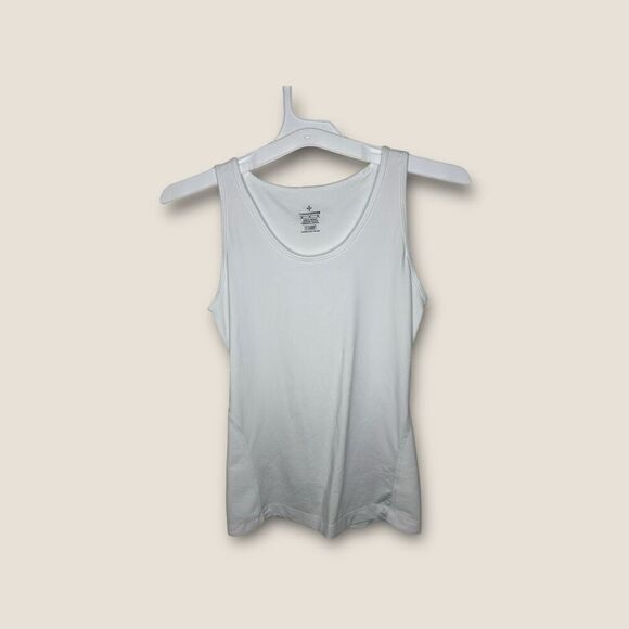 Tommie Cooper Women’s Low Back Support Tank White Medium - Picture 3 of 6